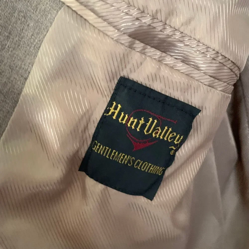 EUC Vintage Hunt Valley Tan Sports‎ Coat Jacket Blazer Size 48R